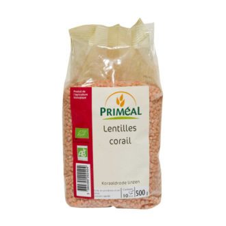 primeal-lentilles-corail-bio-500-g